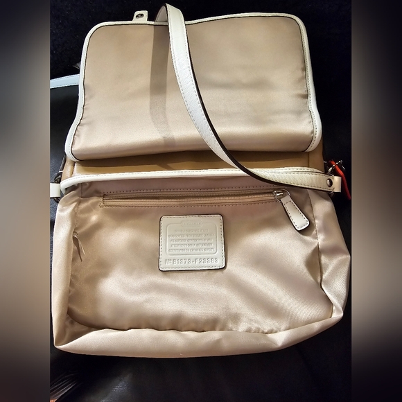 Coach Park Colorblock Crossbody Flap Bag F23383 EUC - Picture 5 of 14